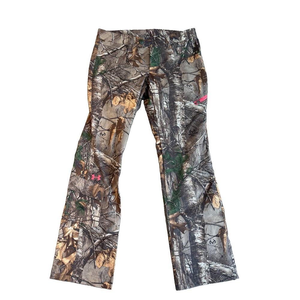 UNDER ARMOUR Women's All Season Gear REALTREE Hunting Pant Scent Control Size 10